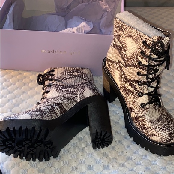 Platform Combat Boot - Picture 2 of 2